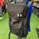 【お取り寄せ商品：約5～10日】チーム専用：アンダーアーマー：UAチームバックパック 1342587 underarmour：リュック黒